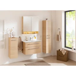 Fackelmann Midischrank links B.Style 302 x 826 x 320 mm Sandeiche