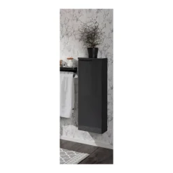 Fackelmann Midischrank slim LUNA 302 x 826 x 170 mm anthrazit