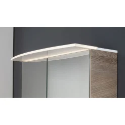 Fackelmann Spiegelschrank B.Style 600 x 812 x 153 mm Nature Oak LED