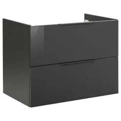 Fackelmann Waschtischunterschrank LUNA 800 x 602 x 488 mm anthrazit