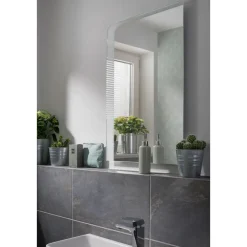 Fackelmann LED-Spiegel Milano 55 x 80 x 3 cm austauschbare LED-Bänder