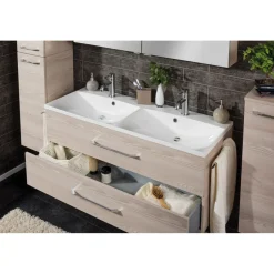 Fackelmann Midischrank B.clever 30,5 x 81 x 32 cm Alaska-Esche