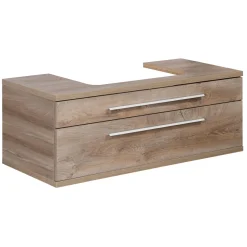 Fackelmann Waschbeckenunterschrank Stanford Eiche Natur 110 cm