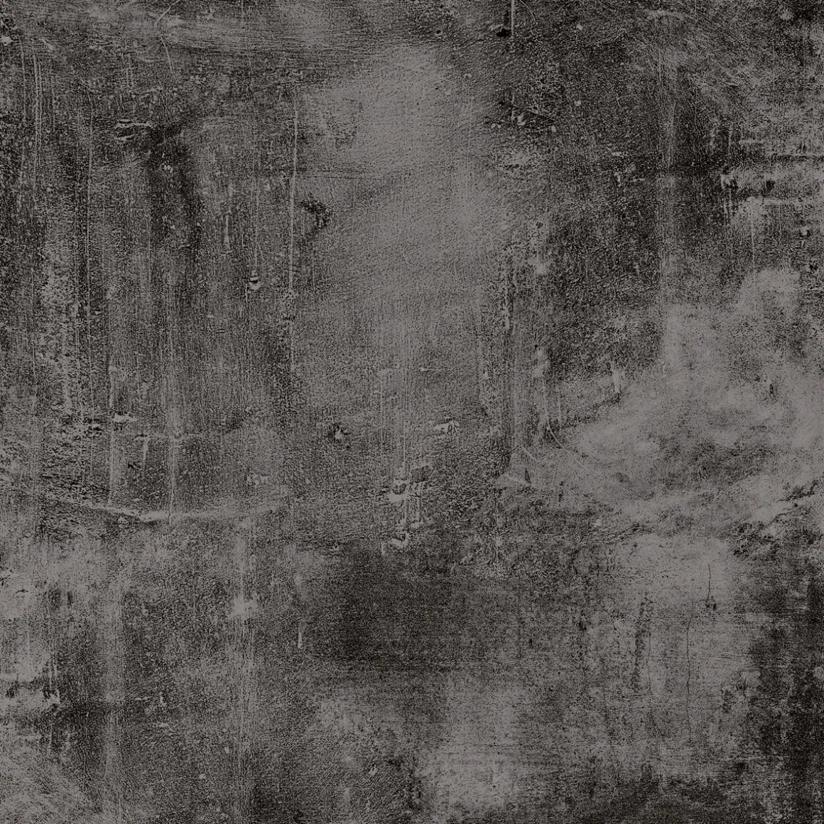 Feinsteinzeug New Concrete Anthrazit glasiert matt 60 x 60 cm