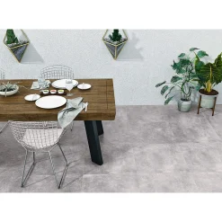 Feinsteinzeug Newton 60 x 60 cm dunkelgrau