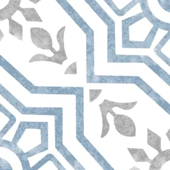 Feinsteinzeug Stratford Blue glasiert matt 20 x 20 x 1 cm