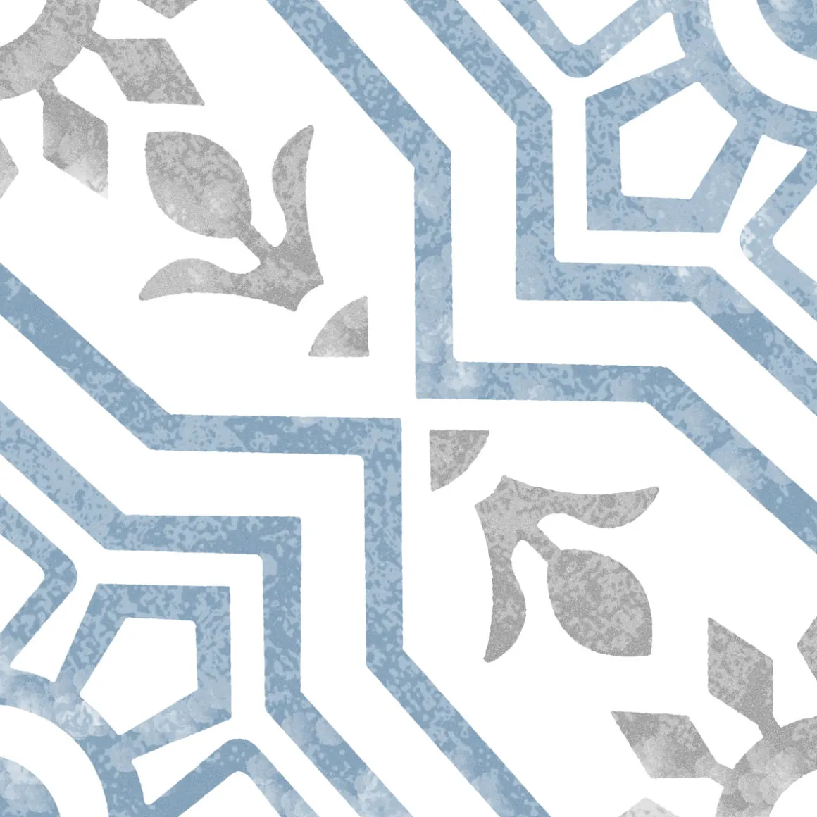 Feinsteinzeug Stratford Blue glasiert matt 20 x 20 x 1 cm