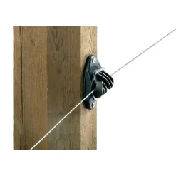 Festzaunisolator Highland schwarz 10 Stück