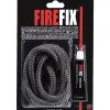 FIREFIX Dichtung-Set für Kaminscheiben Kordel 2 m Durchmesser 14 mm