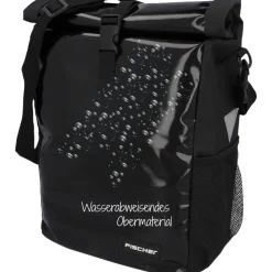 Fischer Fahrrad Gepäckträgertasche Kurier schwarz