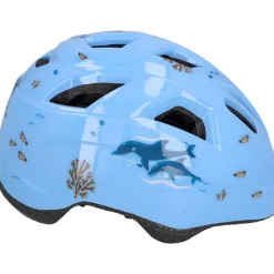 Fischer Kinder Fahrradhelm Plus Dolphin XS/S