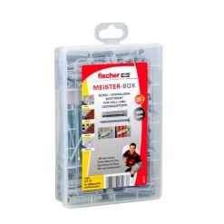 Fischer Sortimentsbox Meister-Box SX mit Schrauben 160-teilig
