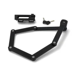 Fischer Bikes Faltschloss mit Halter 85 cm