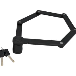 Fischer Bikes Faltschloss mit Halter 85 cm