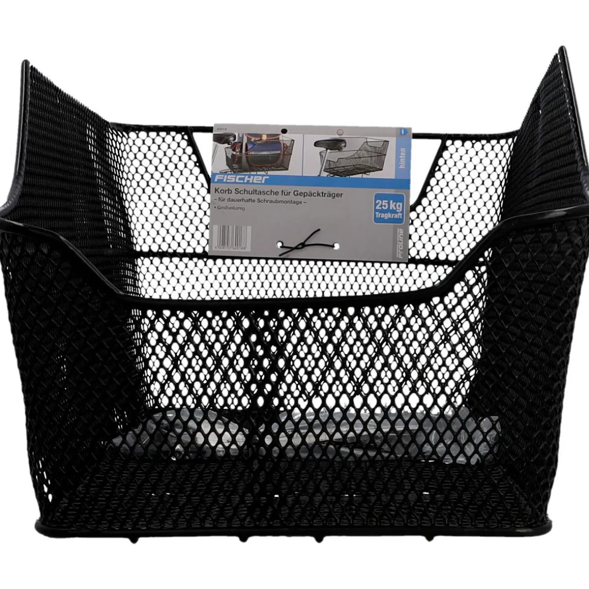 Fischer Bikes Gepäckträgerkorb für Schultasche