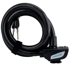 Fischer Bikes Spiralschloss 180 cm 13 mm
