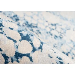 Flachflorteppich „Galaxy 700“, creme/blau