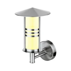 Flector Garten Außenwandleuchte Tarifa silber