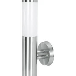 Flector Garten Außenwandleuchte Atlas silber