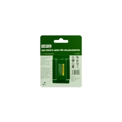 Flector Garten Ersatz-Akku für Solarleuchten AAA 1,2V 2 Stück