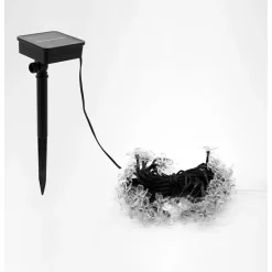 Flector Garten LED Solar Lichterkette Flower