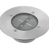 Flector Garten LED-Solar-Bodeneinbauleuchte rund