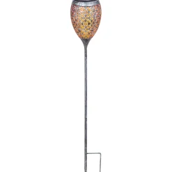Flector Garten LED-Solar-Fackel Marokko inkl Kupfer-Gold-Effekt