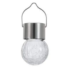 Flector Garten LED-Solar-Pendelleuchte mit Aufhängung warmweiß