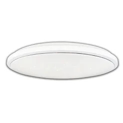 Flector LED-Deckenleuchte Vida Deluxe mit Sternenhimmel weiß