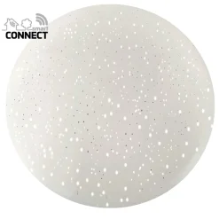 Flector LED-Deckenleuchte Smart Connect 40 x 11 cm weiß