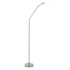 Flector LED-Leseleuchte Ringo silber