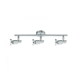 Flector LED-Spotserie Mattea 3 Spots silber