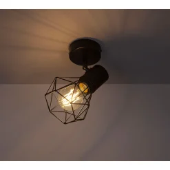 Flector Spotserie Tabea 1-flg schwarz 17,5 x 16 x 17 cm