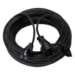 Flector Technik Gummi-Verlängerung schwarz 10 m