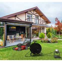 Flector Technik Kabeltrommel 25 m IP44 4-fach Schuko