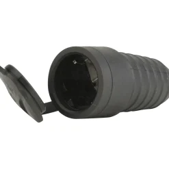 Flector Technik Schuko-Kupplung schwarz