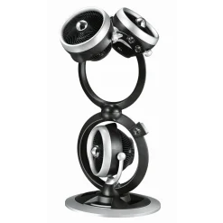 Flector Technik Standventilator Triple schwarz