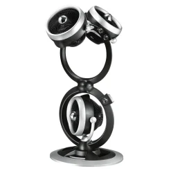 Flector Technik Standventilator Triple schwarz