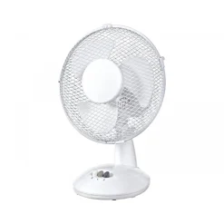 Flector Technik Tischventilator Jupiter Durchmesser 23 cm weiß