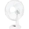 Flector Technik Tischventilator Merkur weiß Durchmesser 30 cm