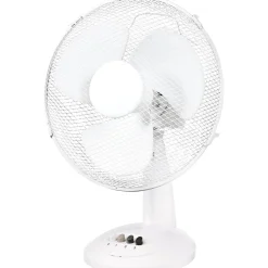 Flector Technik Tischventilator Merkur weiß Durchmesser 30 cm