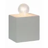 Flector Tischleuchte Cemento 10 x 8 x 10 cm eckig