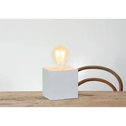 Flector Tischleuchte Cemento 10 x 8 x 10 cm eckig