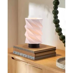 Flector Tischleuchte Rumba H 26 Durchmesser 15 cm weiss E27