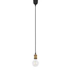 Flector Vintage-Pendelleuchte Edison bronze