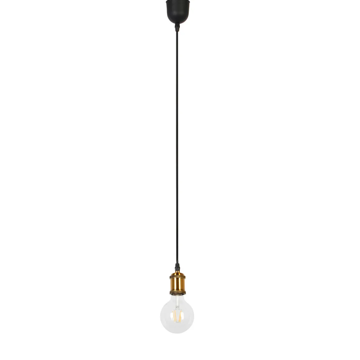 Flector Vintage-Pendelleuchte Edison bronze