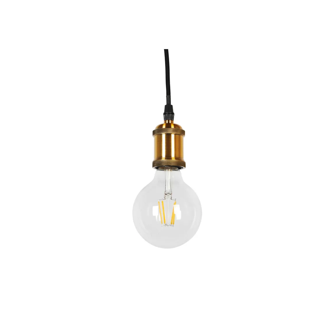 Flector Vintage-Pendelleuchte Edison bronze