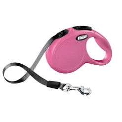 Flexi Gurt-Leine New Classic pink XS 3m