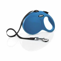 Flexi Gurt-Leine New Classic blau L 5m