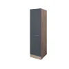 Flex-Well Geschirrschrank „Tiago“, 50x200x57,1 cm, basaltgrau/San Remo Eiche